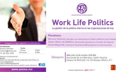 Work Life Politics: La gestión de la política interna en las organizaciones hoy